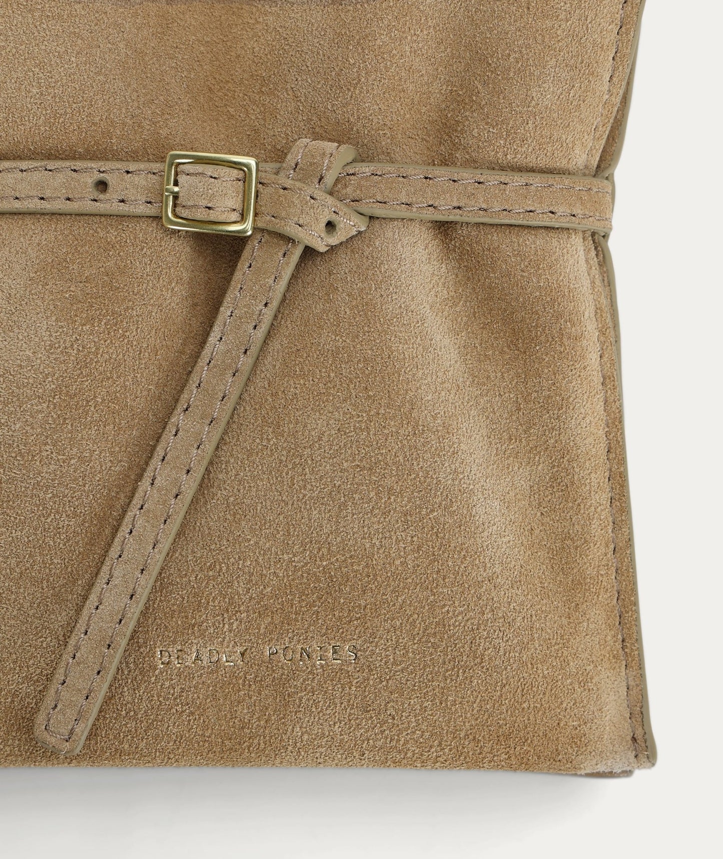 Deadly Ponies | Mr Penny Pouchette | Oat Suede | Palm Boutique