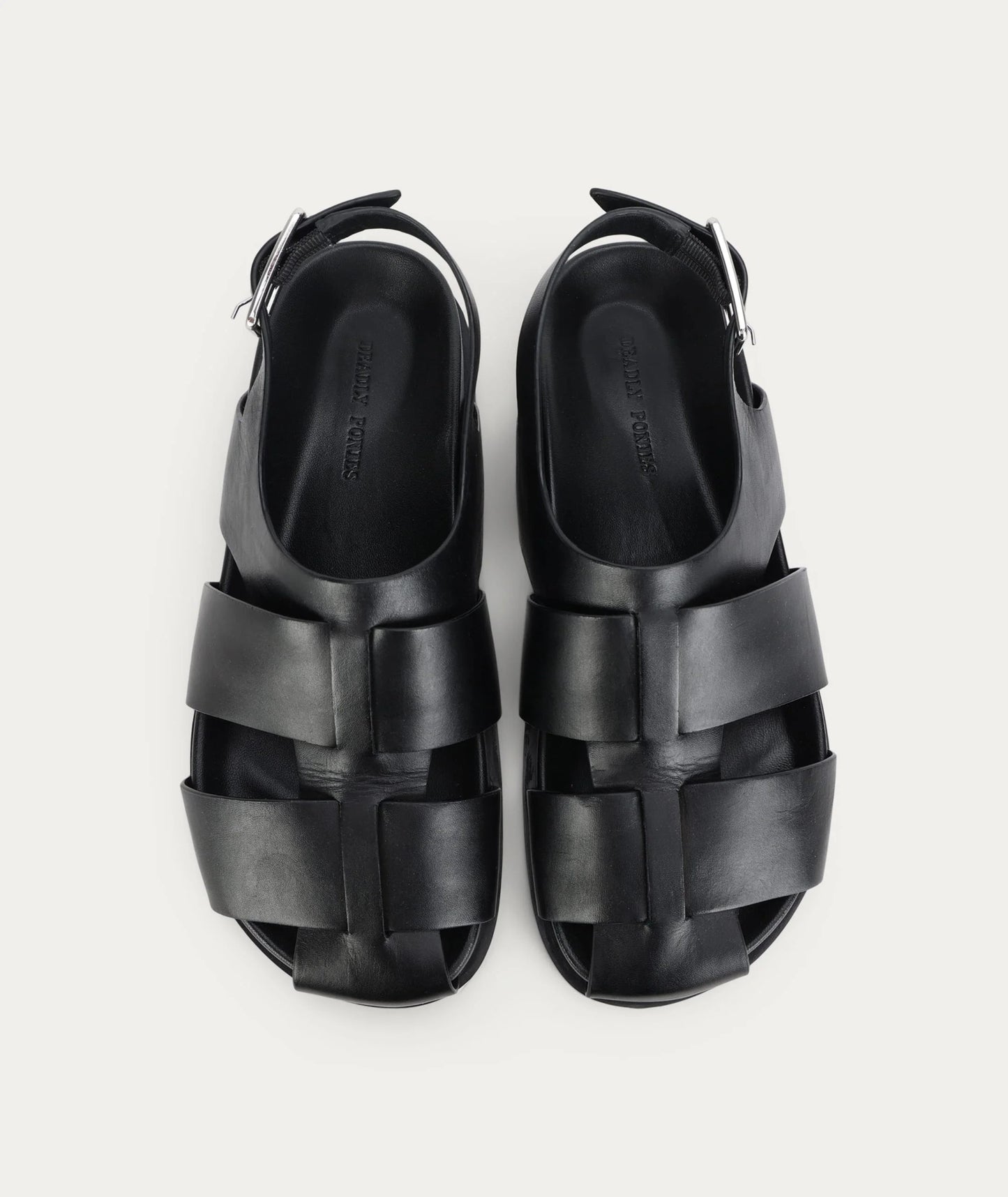 Deadly Ponies | Triton Sandal | Black | Palm Boutique