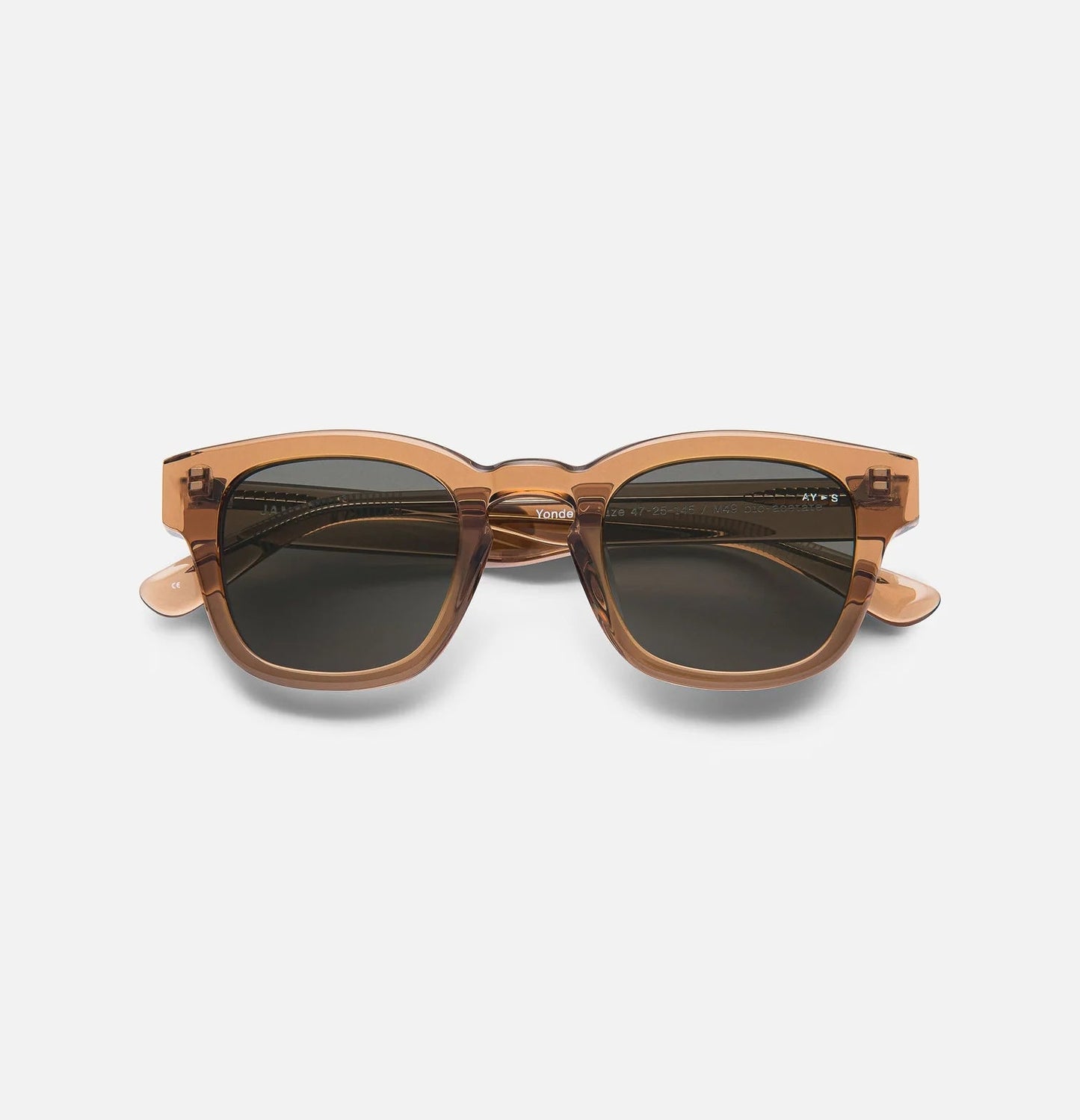 James Ay | Yonder | Transparent Caramel Brown | Palm Boutique