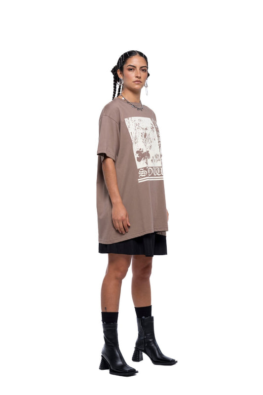JPALM | Slow Form T-shirt | Fawn | Palm Boutique