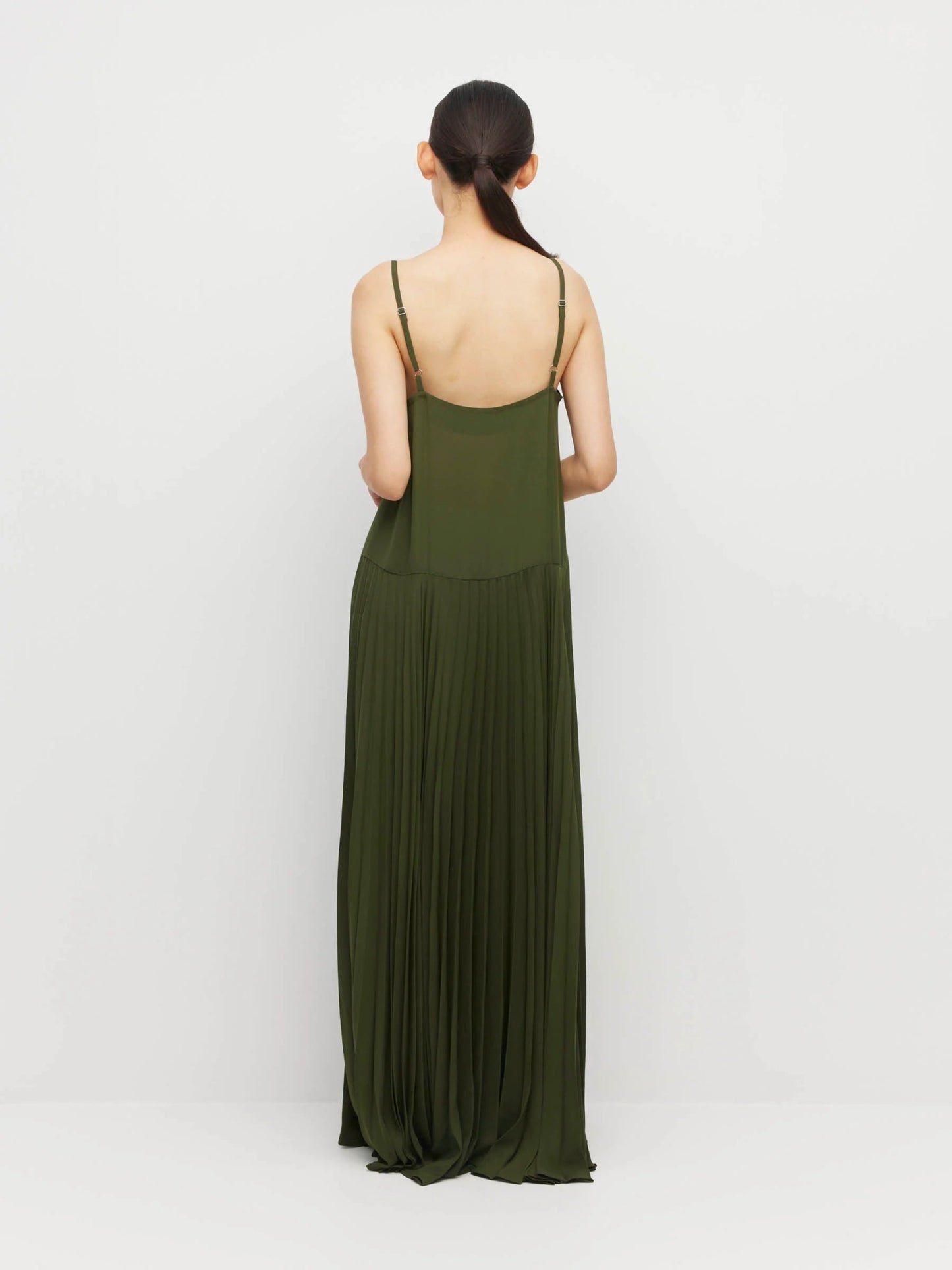 Juliette Hogan | Betty Pleat Dress | Vine | Palm Boutique