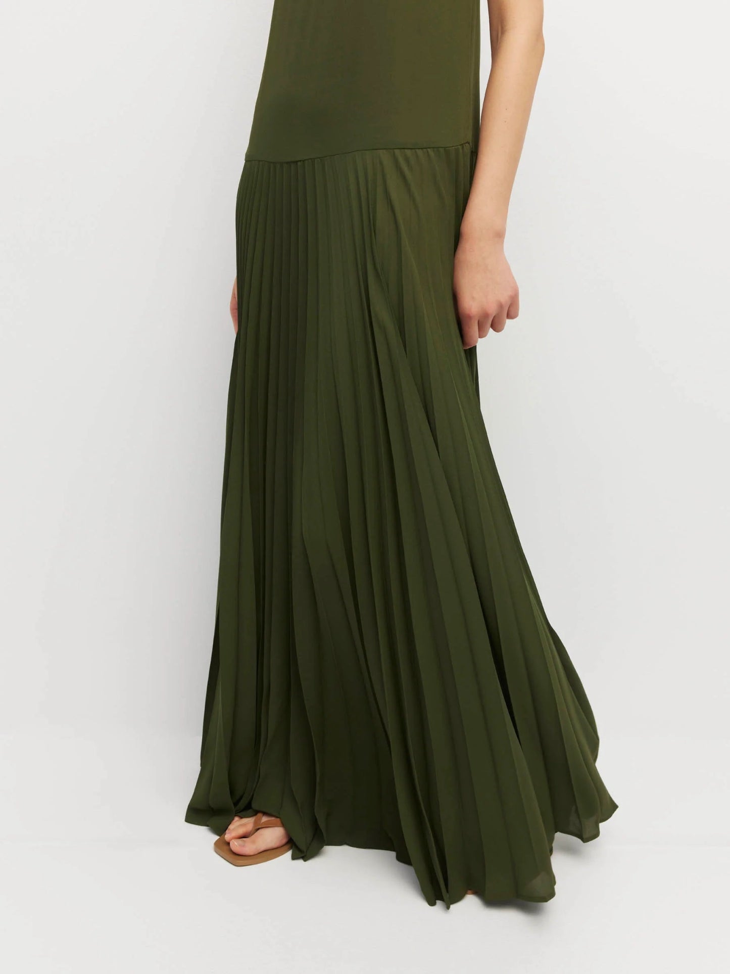 Juliette Hogan | Betty Pleat Dress | Vine | Palm Boutique
