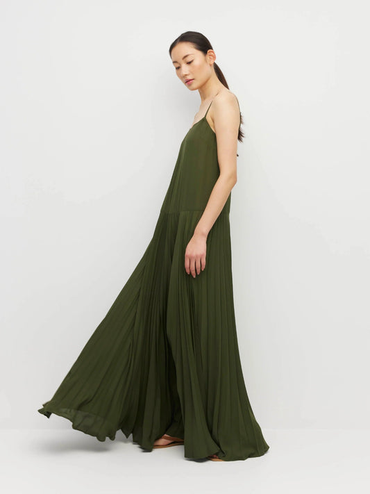 Juliette Hogan | Betty Pleat Dress | Vine | Palm Boutique