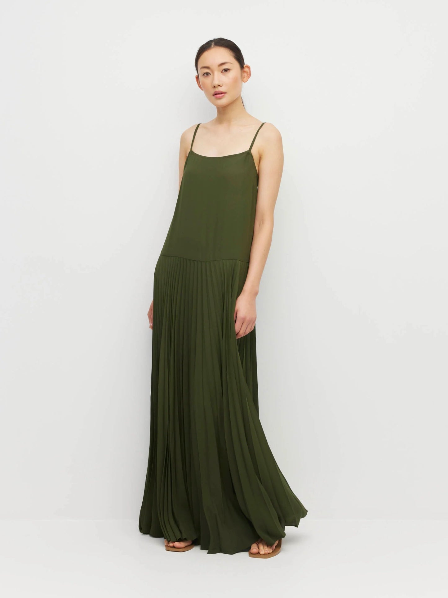 Juliette Hogan | Betty Pleat Dress | Vine | Palm Boutique