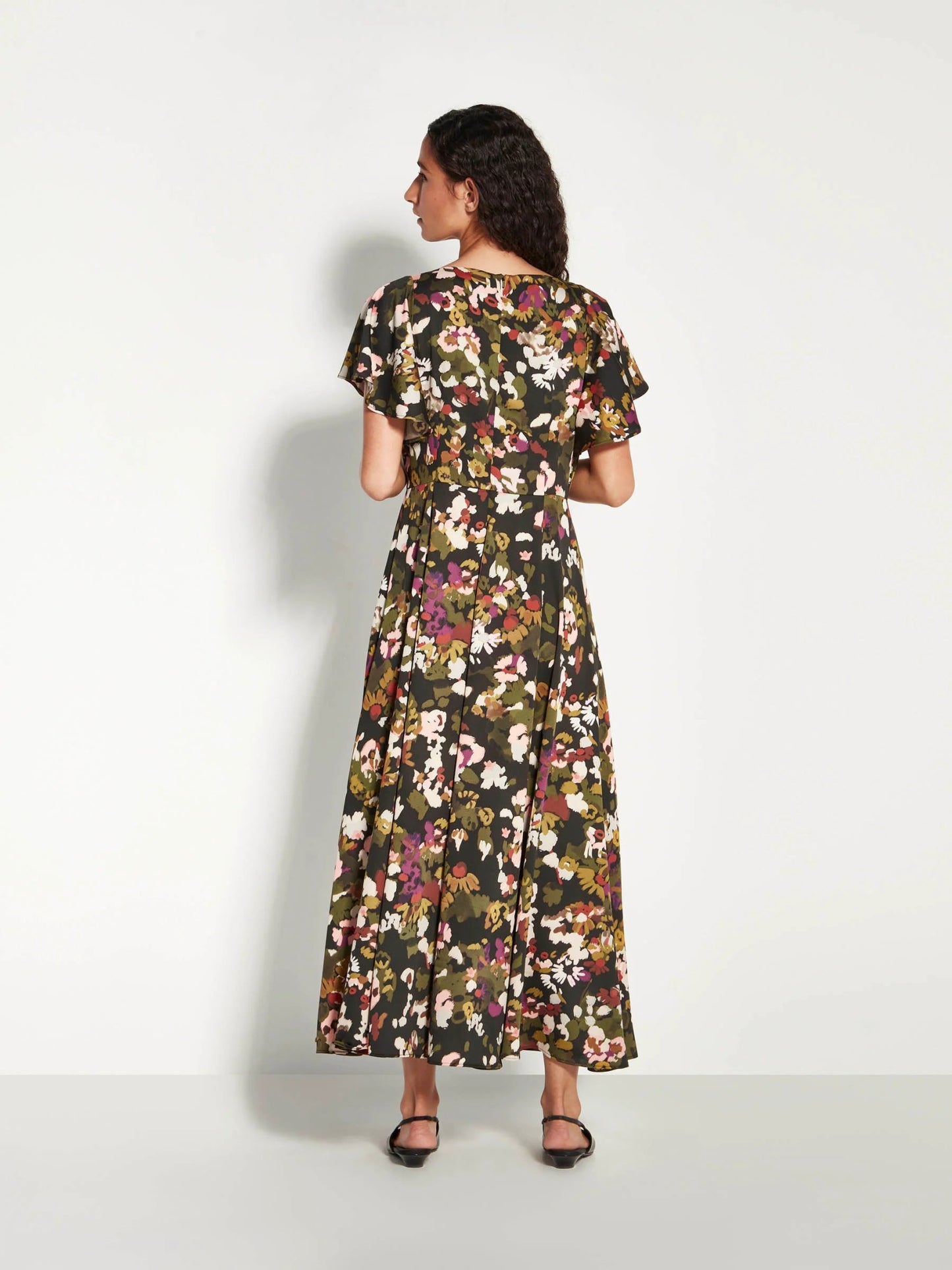Juliette Hogan | Boston Dress (Buttercup Floral Crepe) | Happy Hour | Palm Boutique