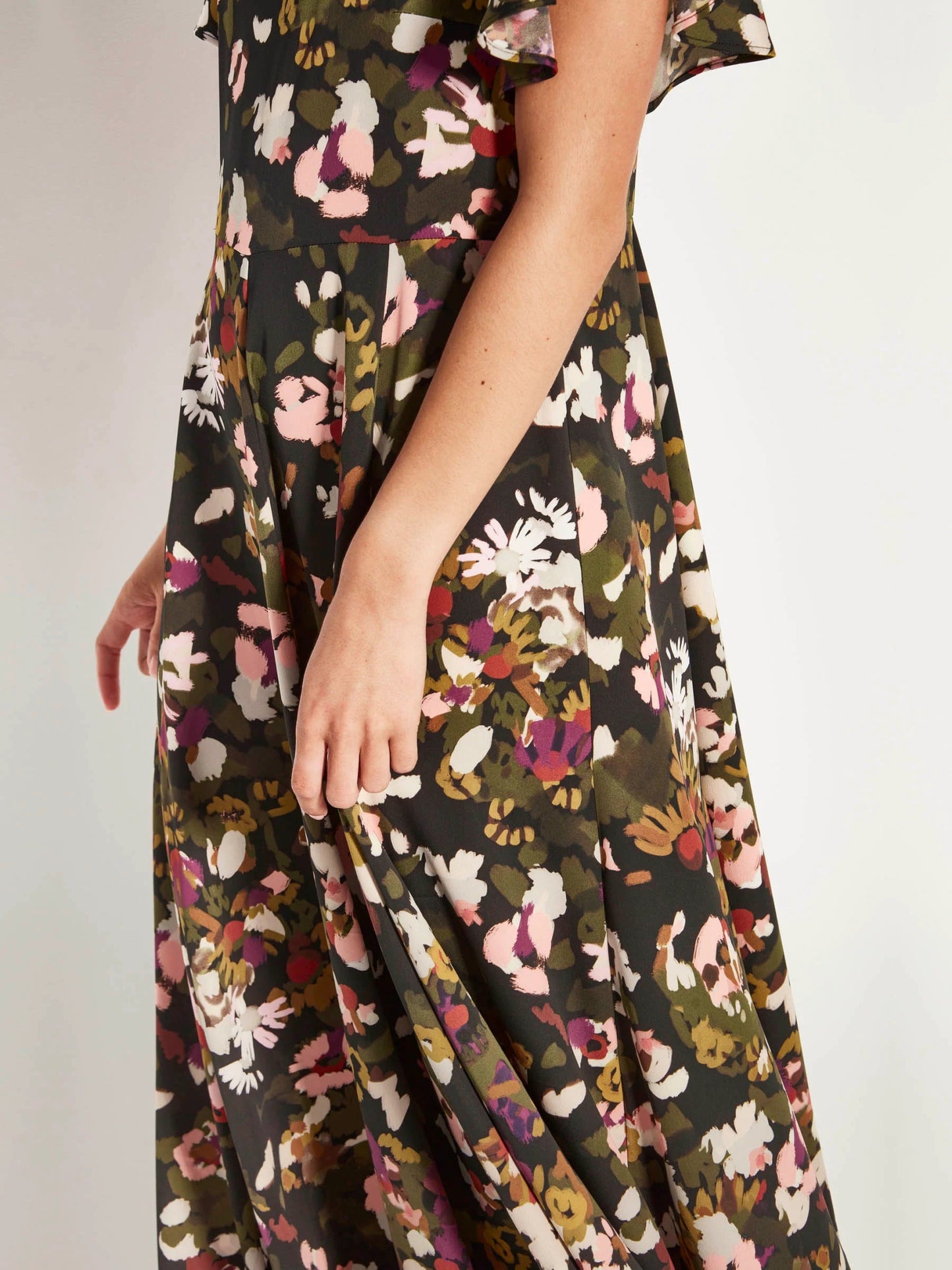 Juliette Hogan | Boston Dress (Buttercup Floral Crepe) | Happy Hour | Palm Boutique