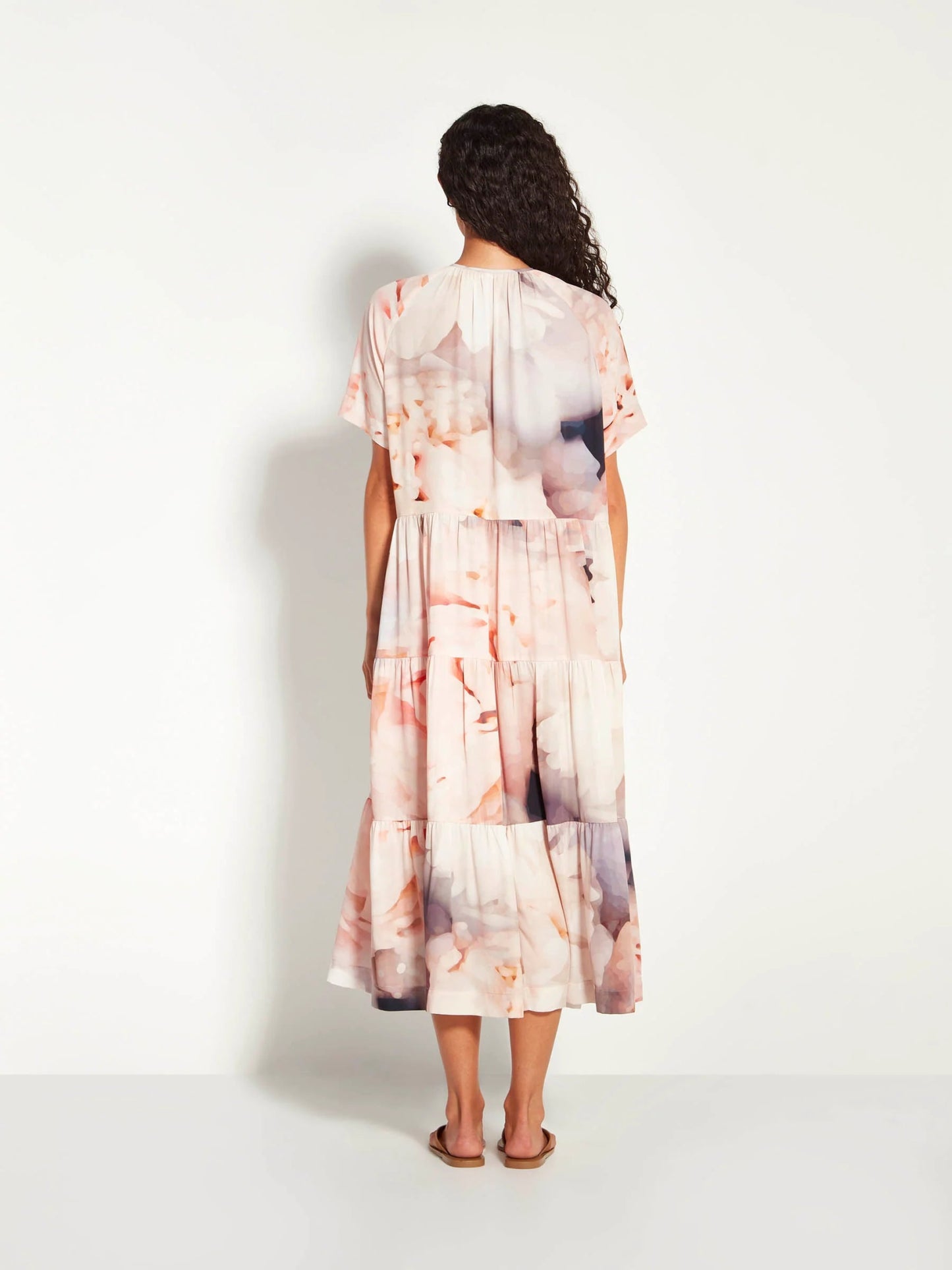 Juliette Hogan | Diana Tunic | (Bloom Crepe) Bouquet | Palm Boutique