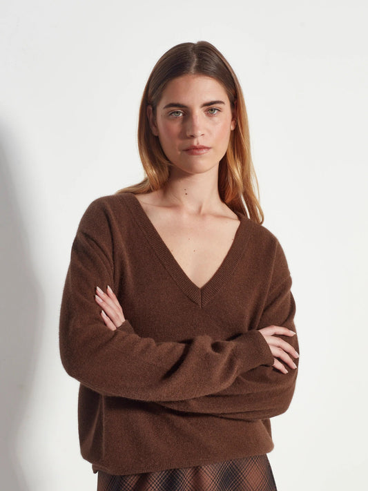 Juliette Hogan | Dylan Crew (Perino Knit) | Russet | Palm Boutique