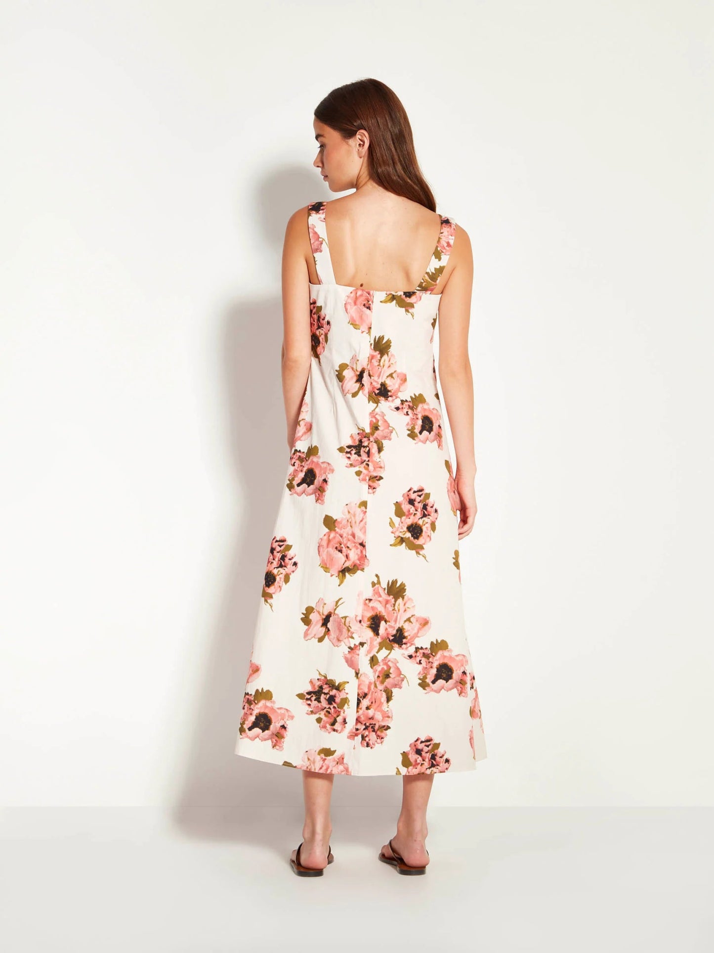 Juliette Hogan | Emile Dress ( Ruffled Tulips Cotton) | Glow | Palm Boutique