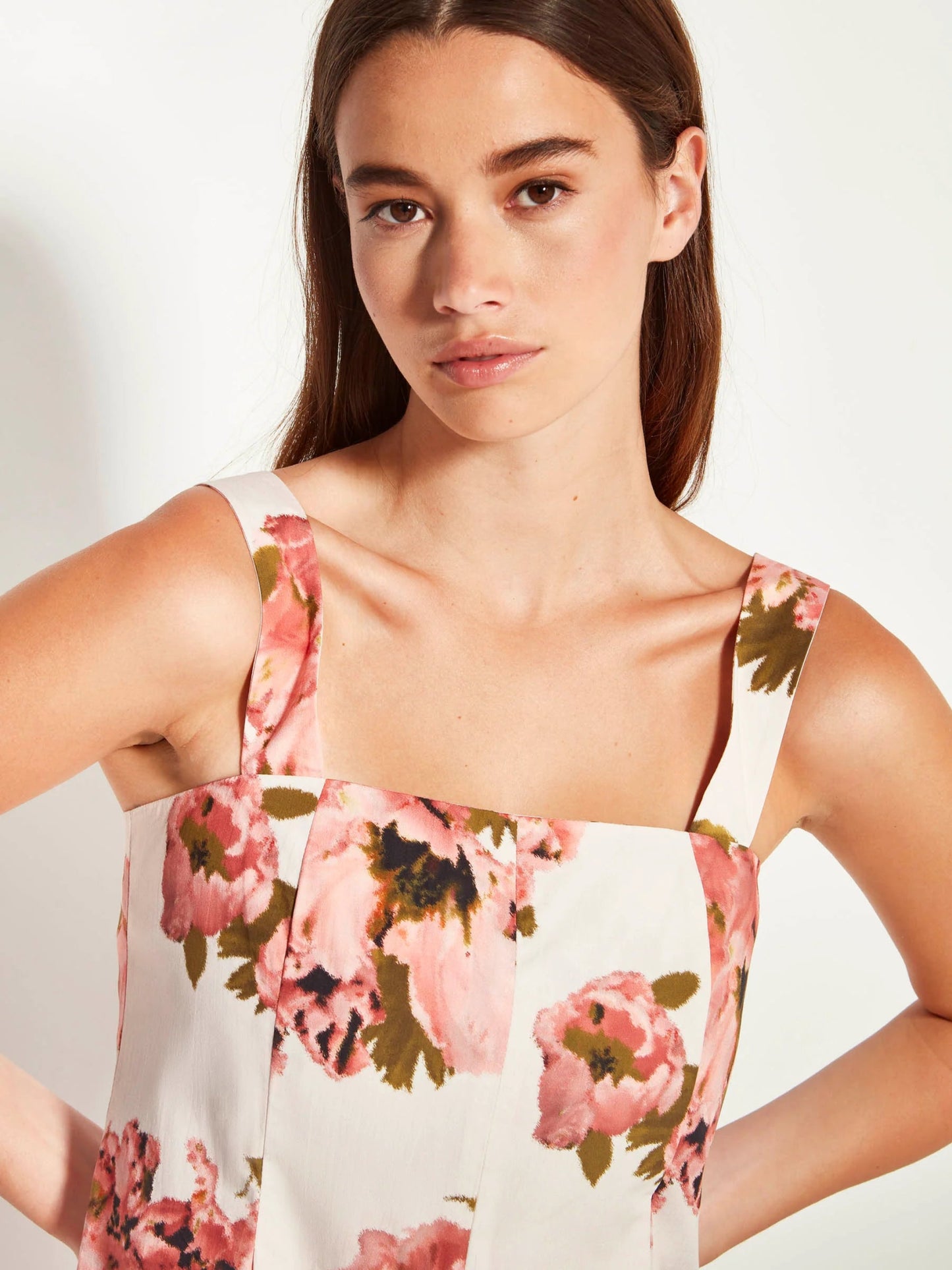 Juliette Hogan | Emile Dress ( Ruffled Tulips Cotton) | Glow | Palm Boutique