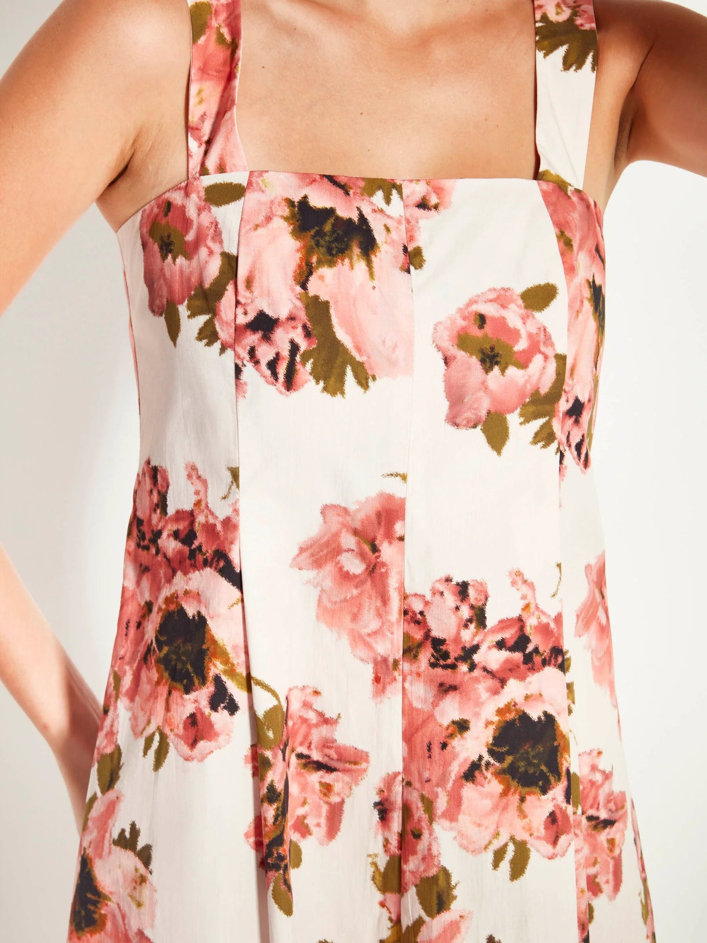 Juliette Hogan | Emile Dress ( Ruffled Tulips Cotton) | Glow | Palm Boutique