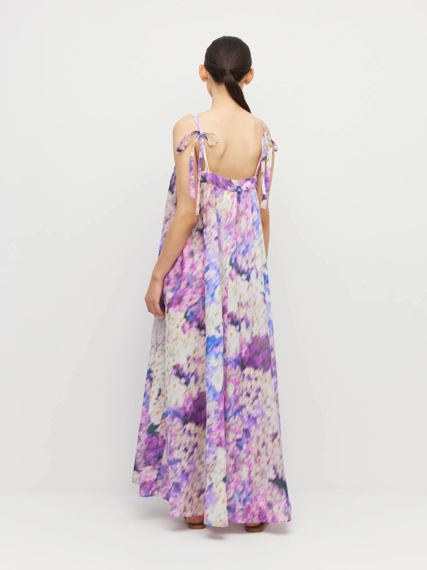 Juliette Hogan | Emmeline Dress (lavender mist cotton) | Aster | Palm Boutique