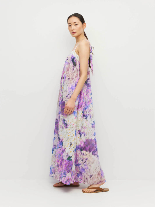 Juliette Hogan | Emmeline Dress (lavender mist cotton) | Aster | Palm Boutique