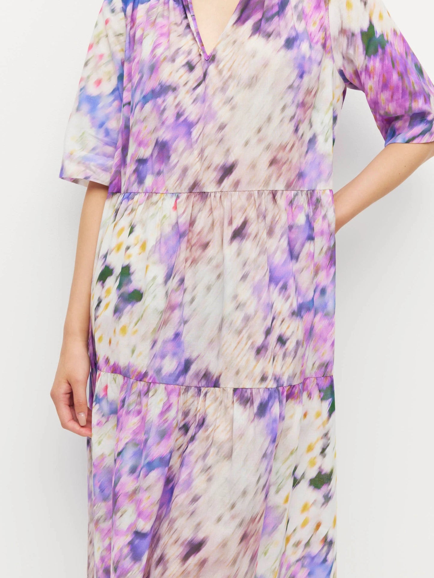 Juliette Hogan | Field Tunic (lavender mist cotton) | Aster | Palm Boutique