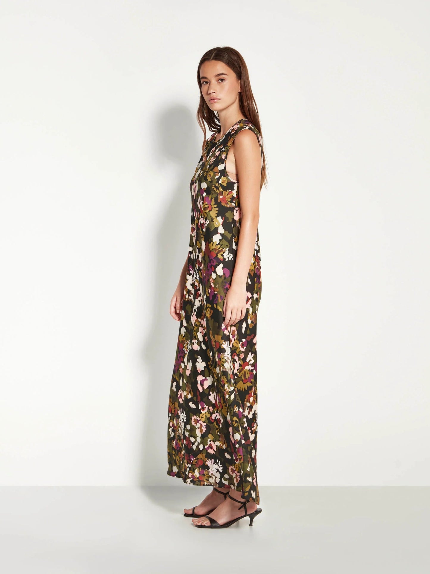 Juliette Hogan | Fran Dress | (Buttercup Floral Crepe) | Happy Hour | Palm Boutique