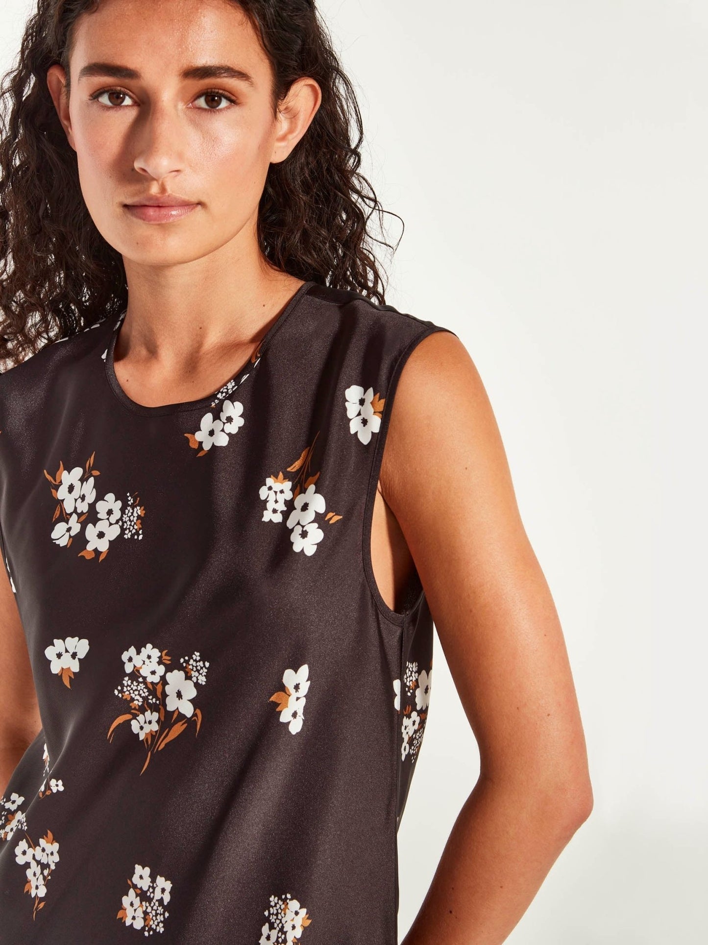 Juliette Hogan | Fran Dress (Moonflower Twill) | Golden | Palm Boutique