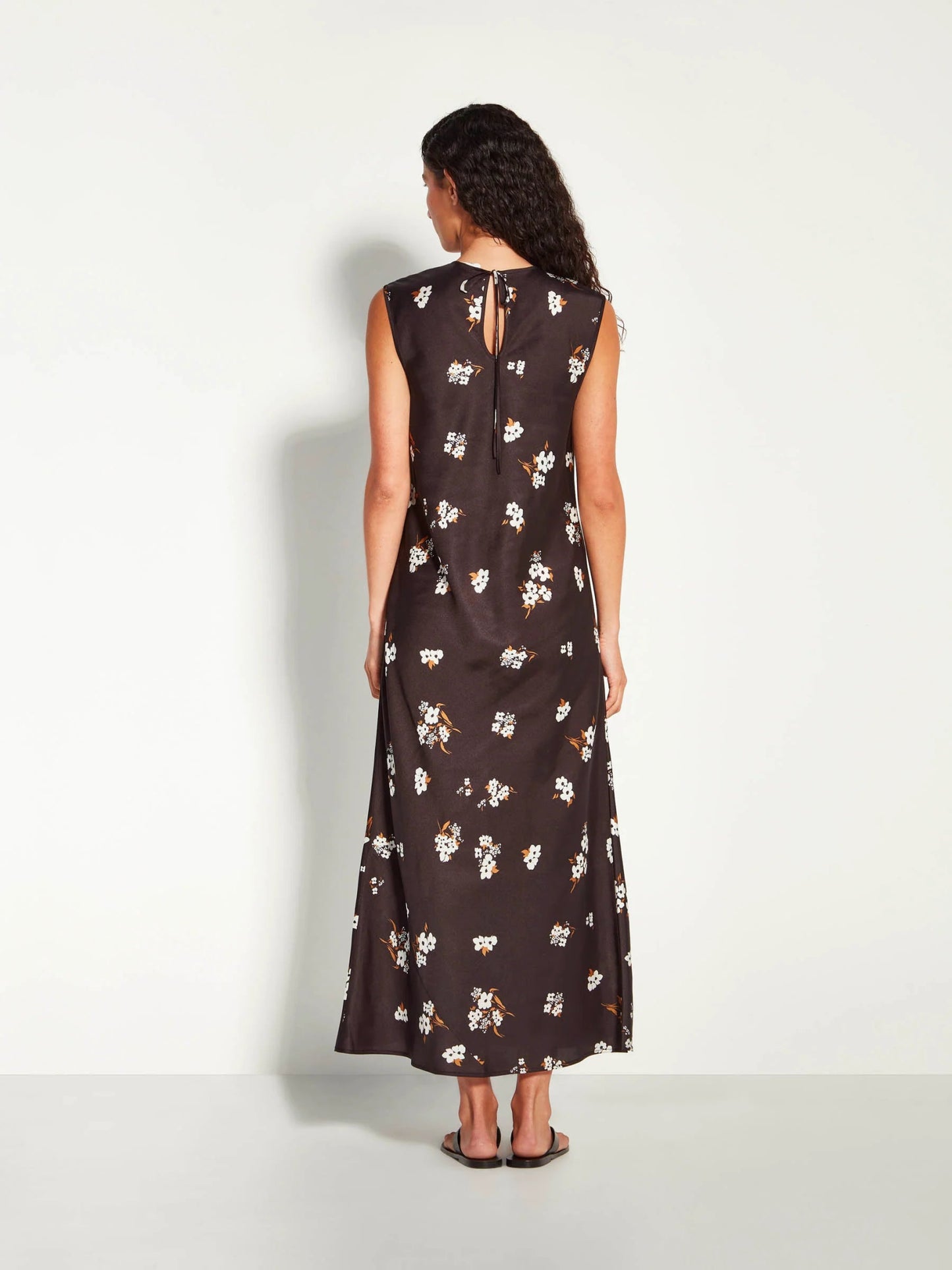 Juliette Hogan | Fran Dress (Moonflower Twill) | Golden | Palm Boutique