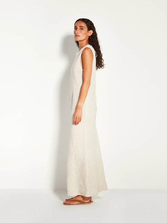 Juliette Hogan | Fran Dress (Vintage Linen) | Natural | Palm Boutique