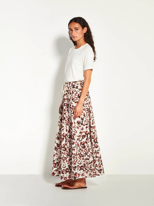 Juliette Hogan | Kev Skirt | (Leo Cotton) Savanna | Palm Boutique