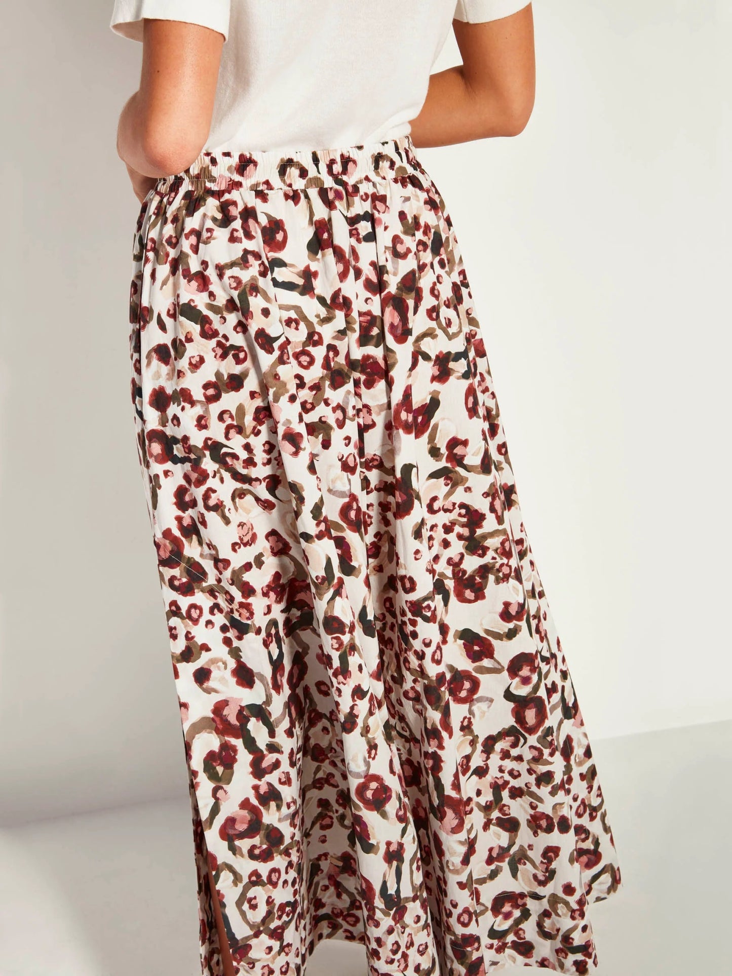 Juliette Hogan | Kev Skirt | (Leo Cotton) Savanna | Palm Boutique