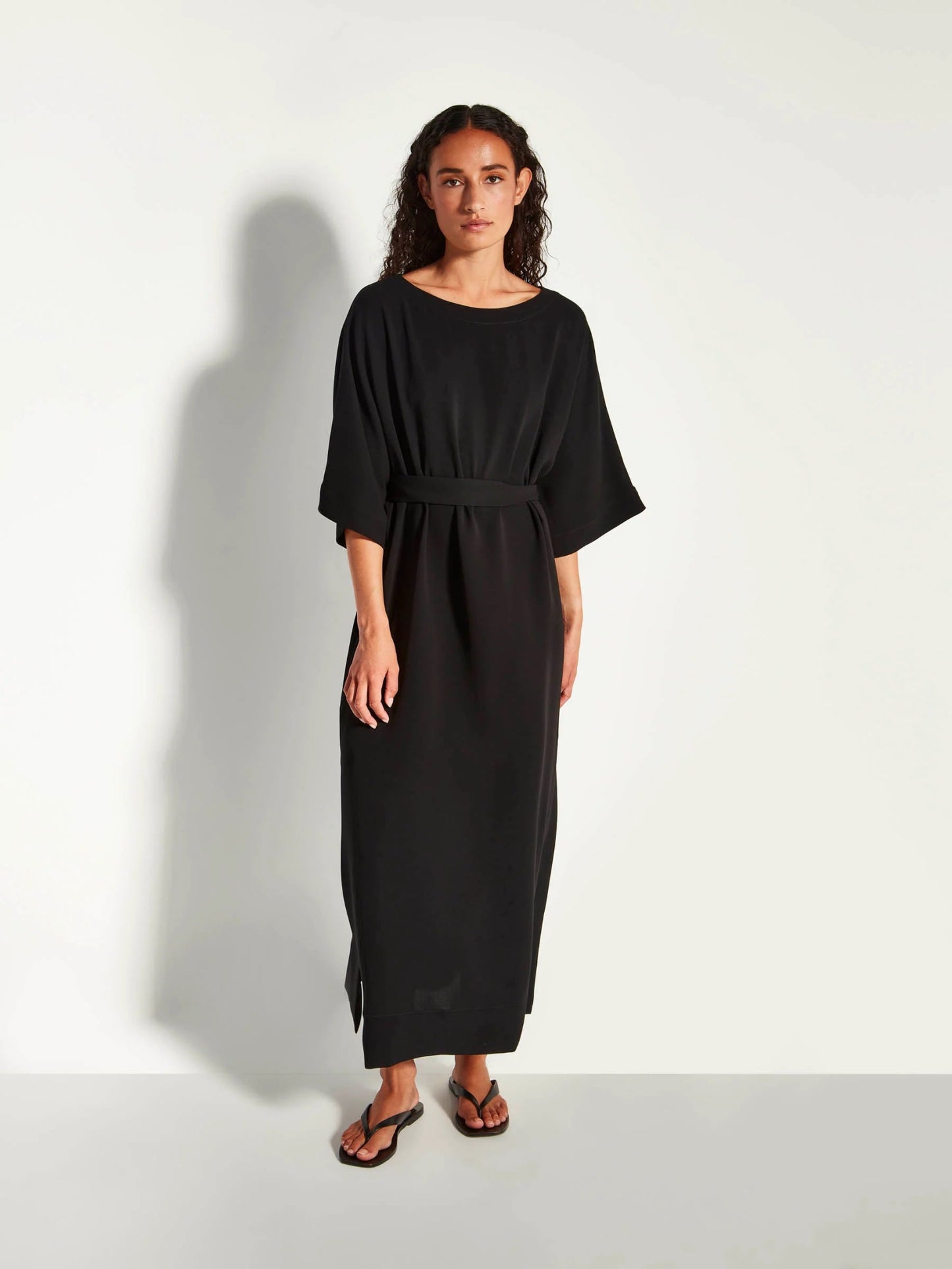 Juliette Hogan | Kiko Dress (Luxe Suiting) | Black | Palm Boutique