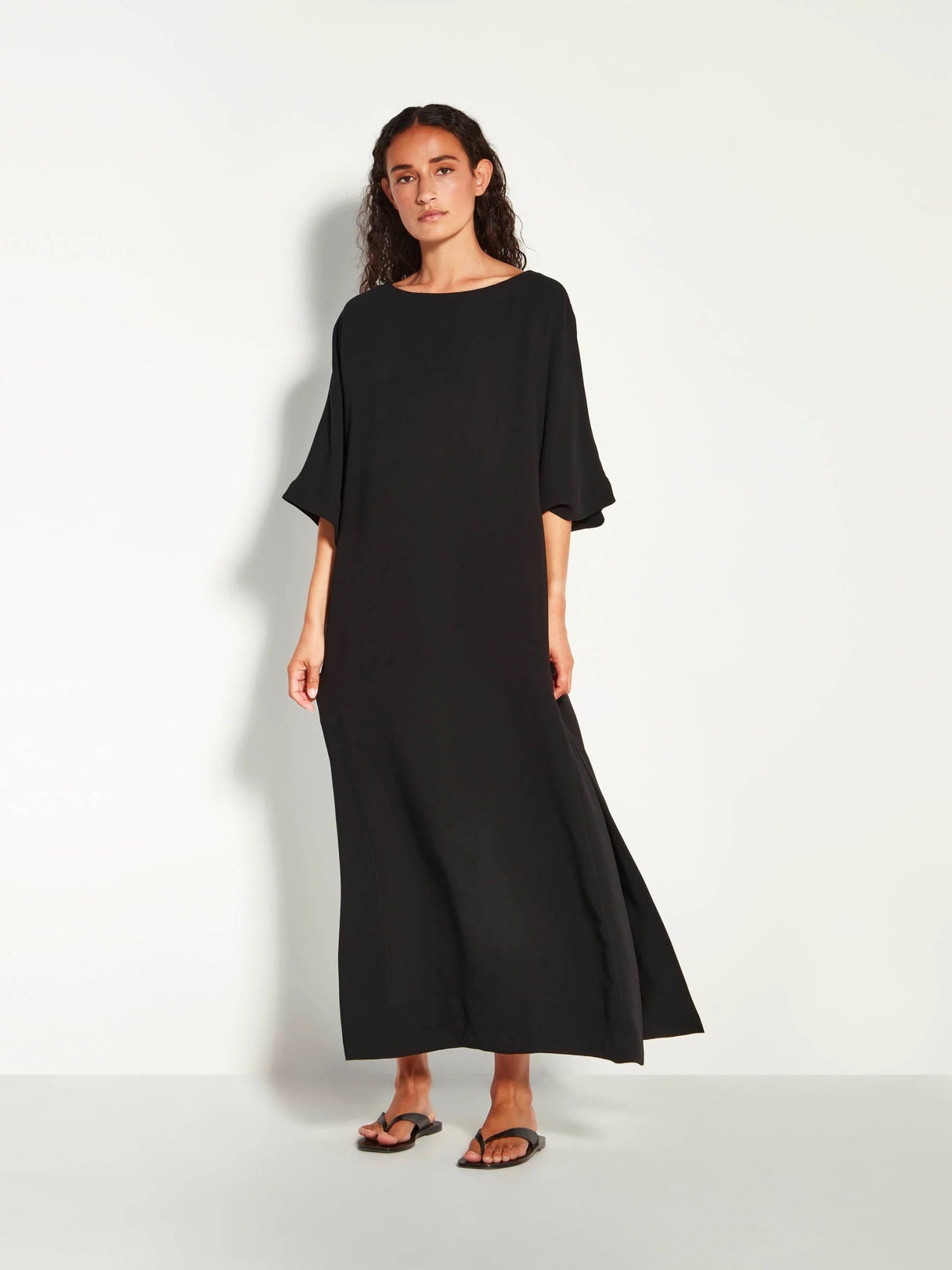 Juliette Hogan | Kiko Dress (Luxe Suiting) | Black | Palm Boutique