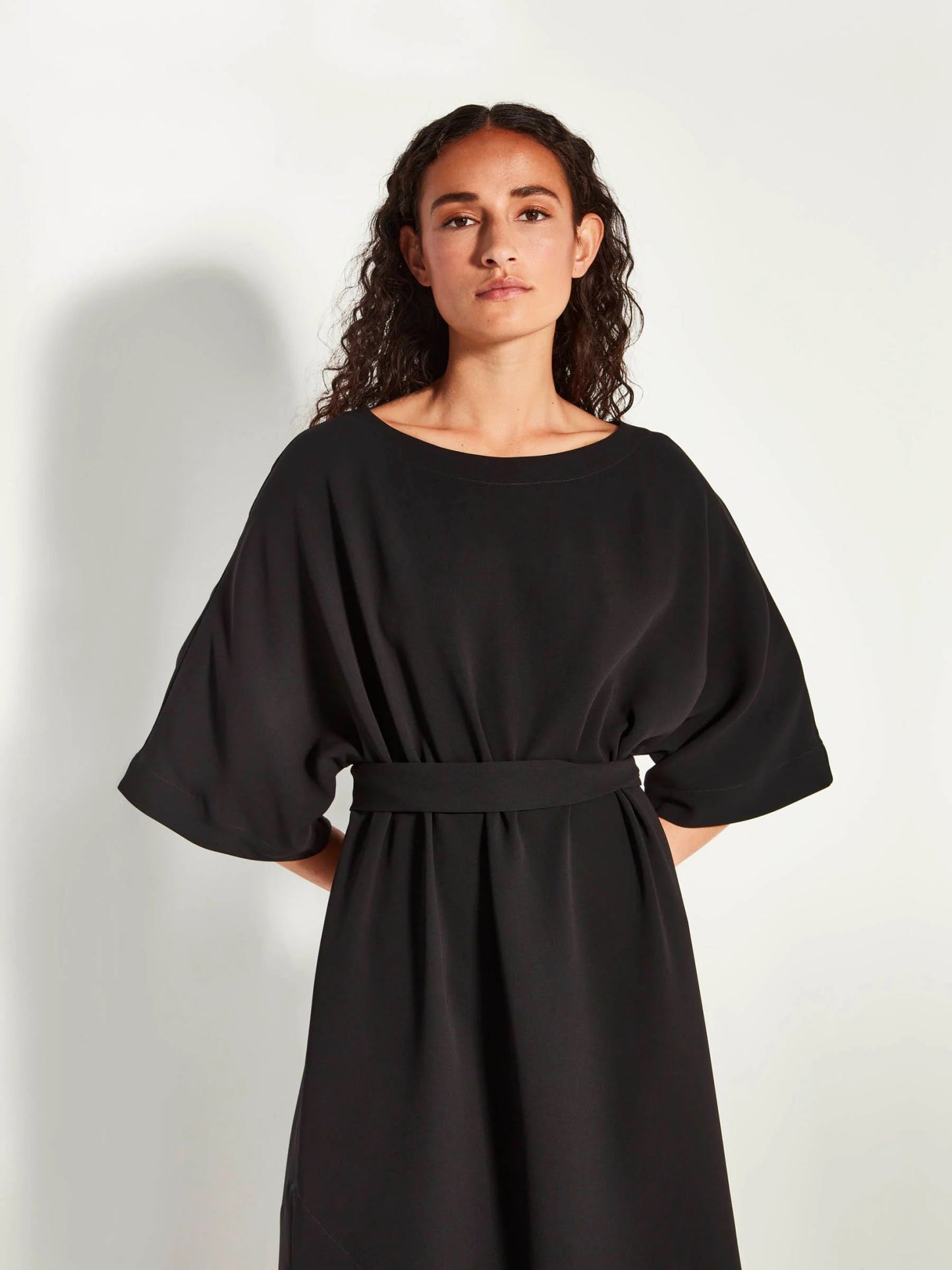 Juliette Hogan | Kiko Dress (Luxe Suiting) | Black | Palm Boutique