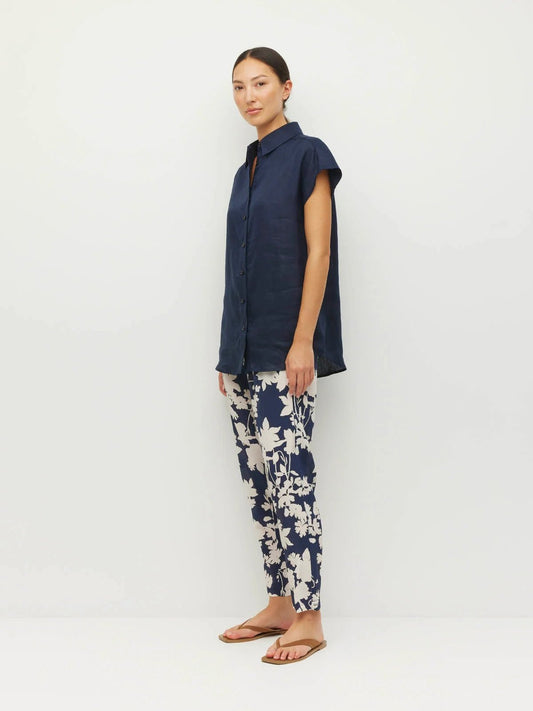 Juliette Hogan | Leonard Pant (Shadow Floral Silk CDC) | Silhoutte | Palm Boutique