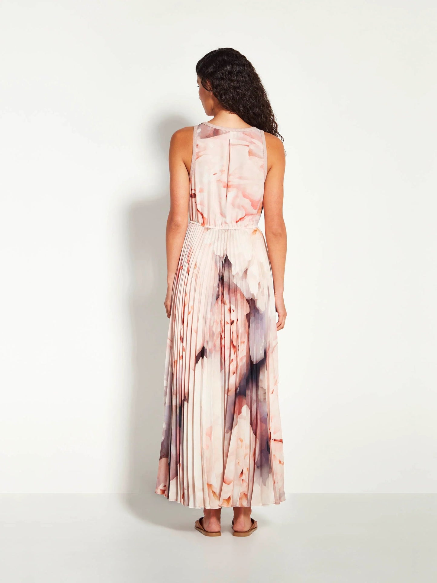Juliette Hogan | Lillian Pleat Dress | (Bloom Crepe) Bouquet | Palm Boutique