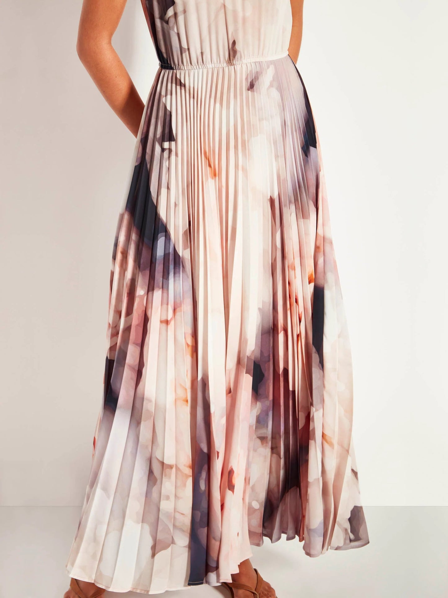 Juliette Hogan | Lillian Pleat Dress | (Bloom Crepe) Bouquet | Palm Boutique