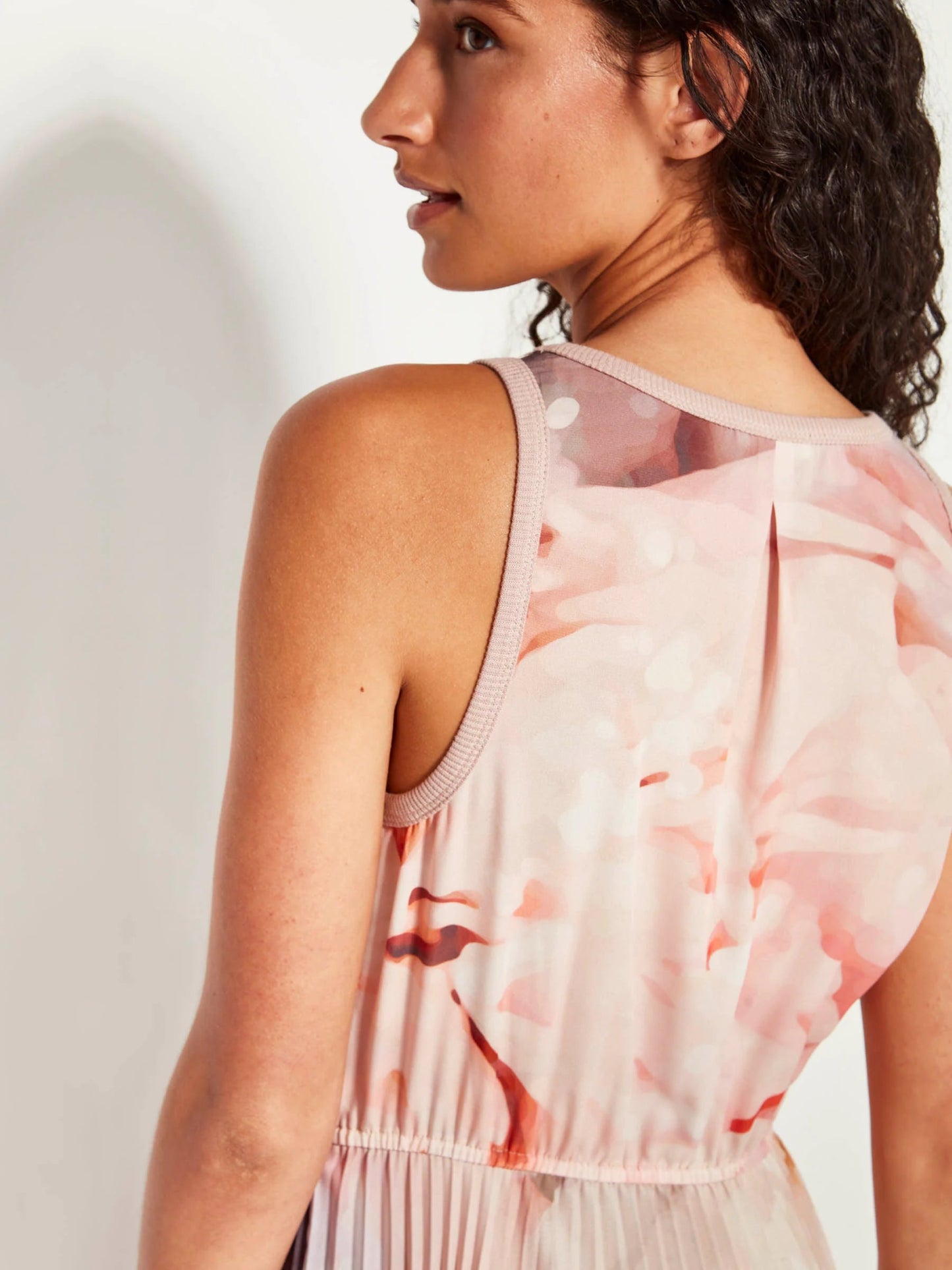 Juliette Hogan | Lillian Pleat Dress | (Bloom Crepe) Bouquet | Palm Boutique