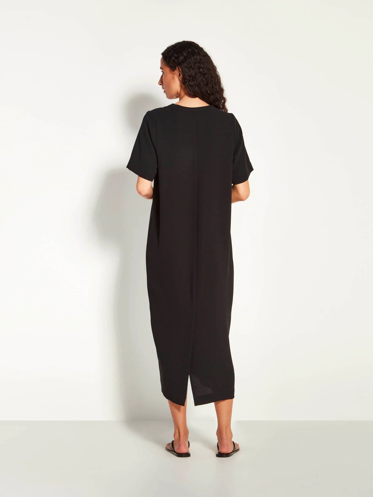 Juliette Hogan | Lynette Dress (Luxe Suiting) | Black | Palm Boutique