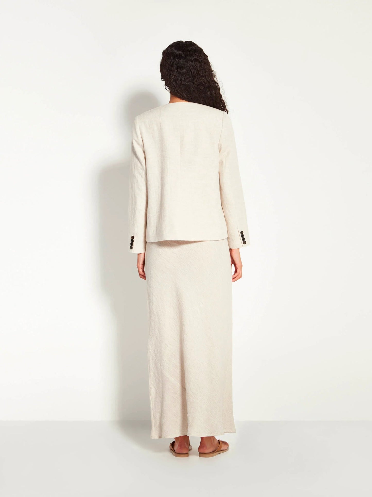 Juliette Hogan | Mimi Jacket (Vintage Linen) | Natural | Palm Boutique