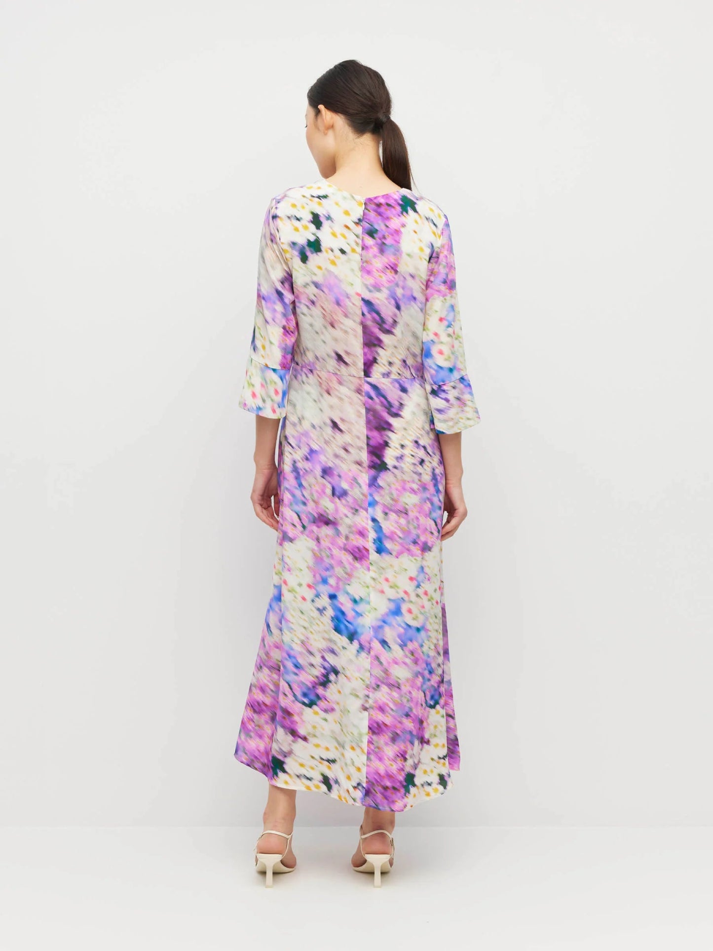 Juliette Hogan | Rosie Dress (lavender mist silk CDC) | Aster | Palm Boutique
