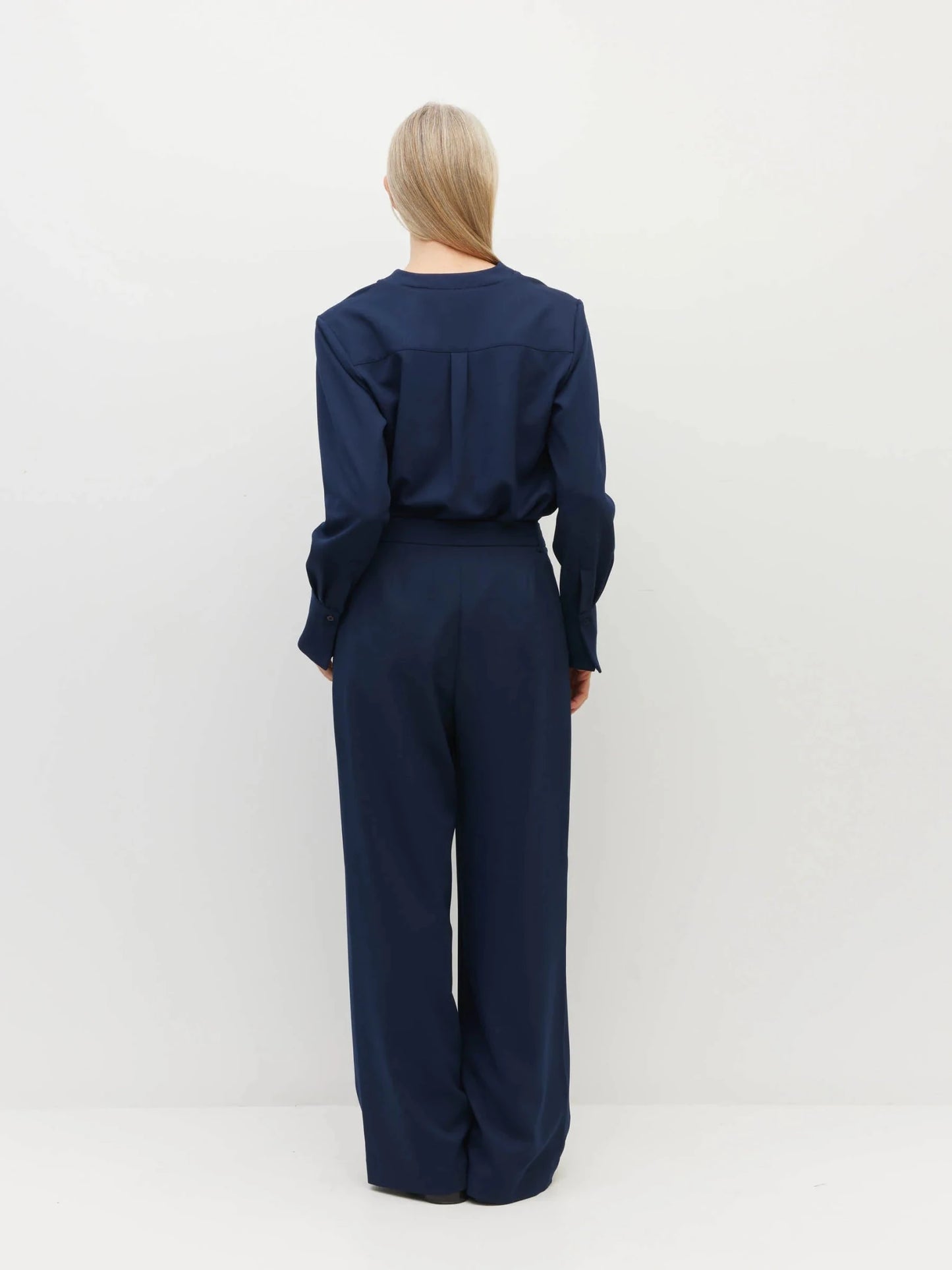 Juliette Hogan | Vela Pant (Relaxed Suiting) | Mariner | Palm Boutique