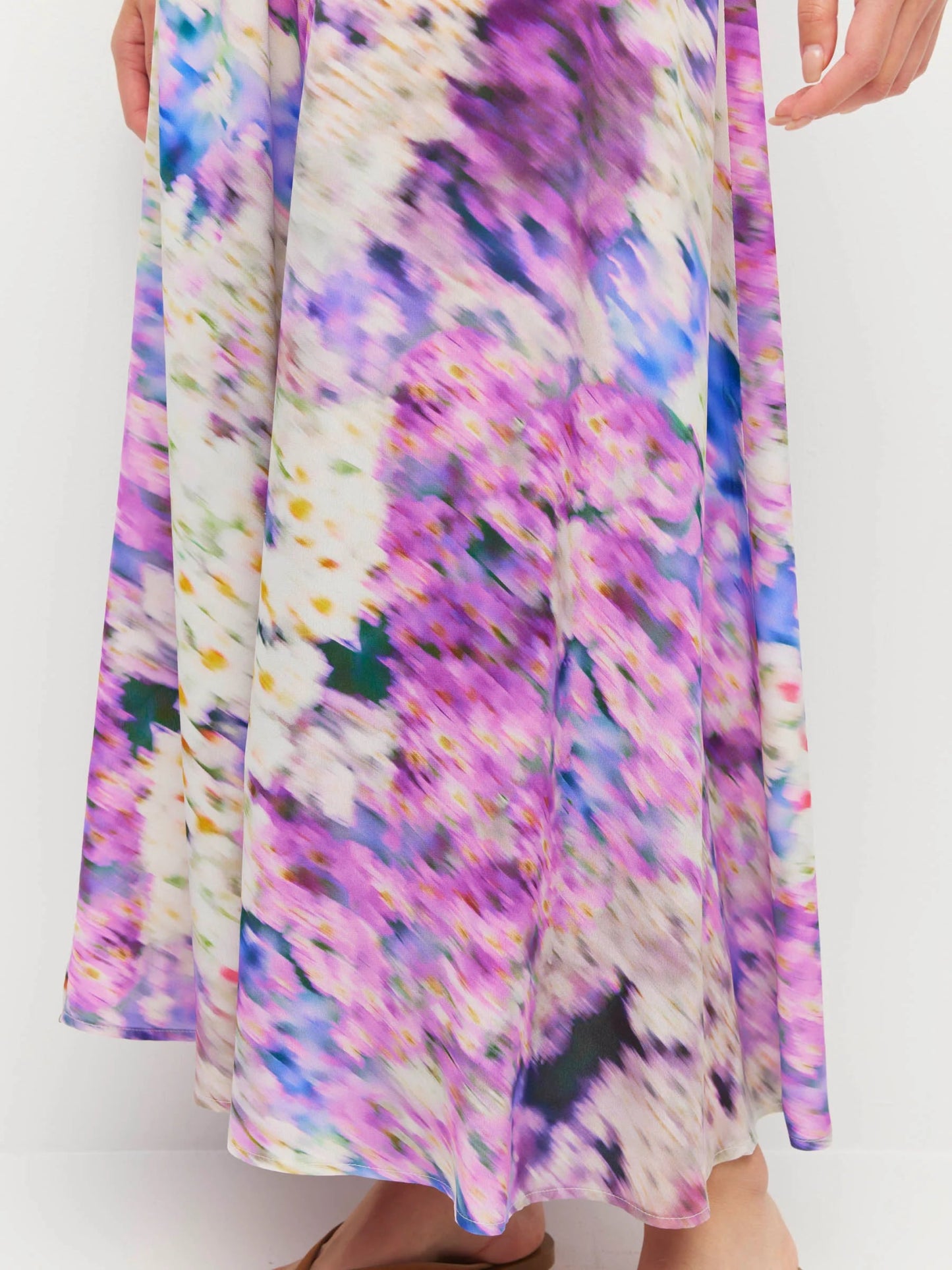 Juliette Hogan | Vicky Skirt (lavender mist silk CDC) | Aster | Palm Boutique