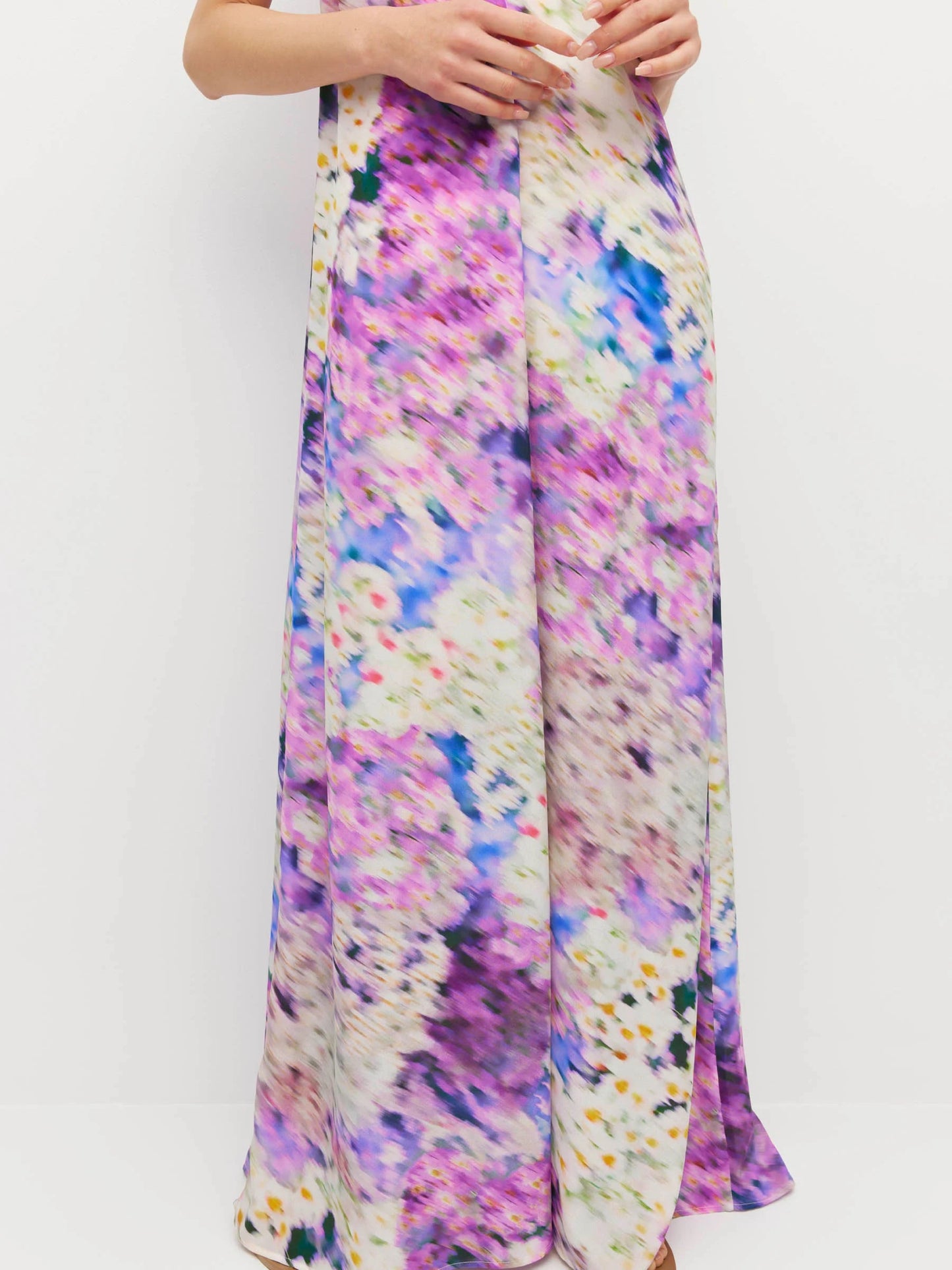 Juliette Hogan | Violetta Dress (lavender mist silk CDC) | Aster | Palm Boutique