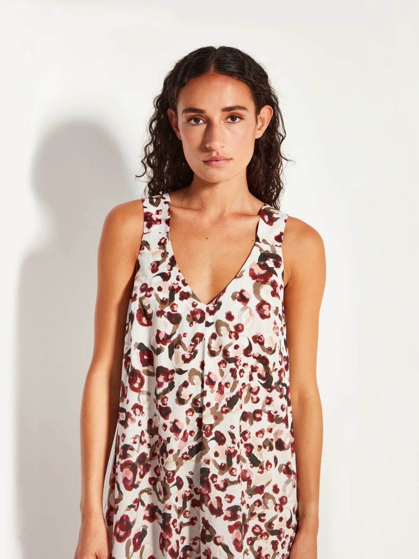 Juliette Hogan | Violetta Dress | (Leo Cotton) Savanna | Palm Boutique