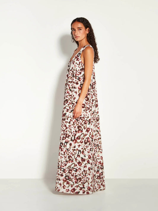 Juliette Hogan | Violetta Dress | (Leo Cotton) Savanna | Palm Boutique