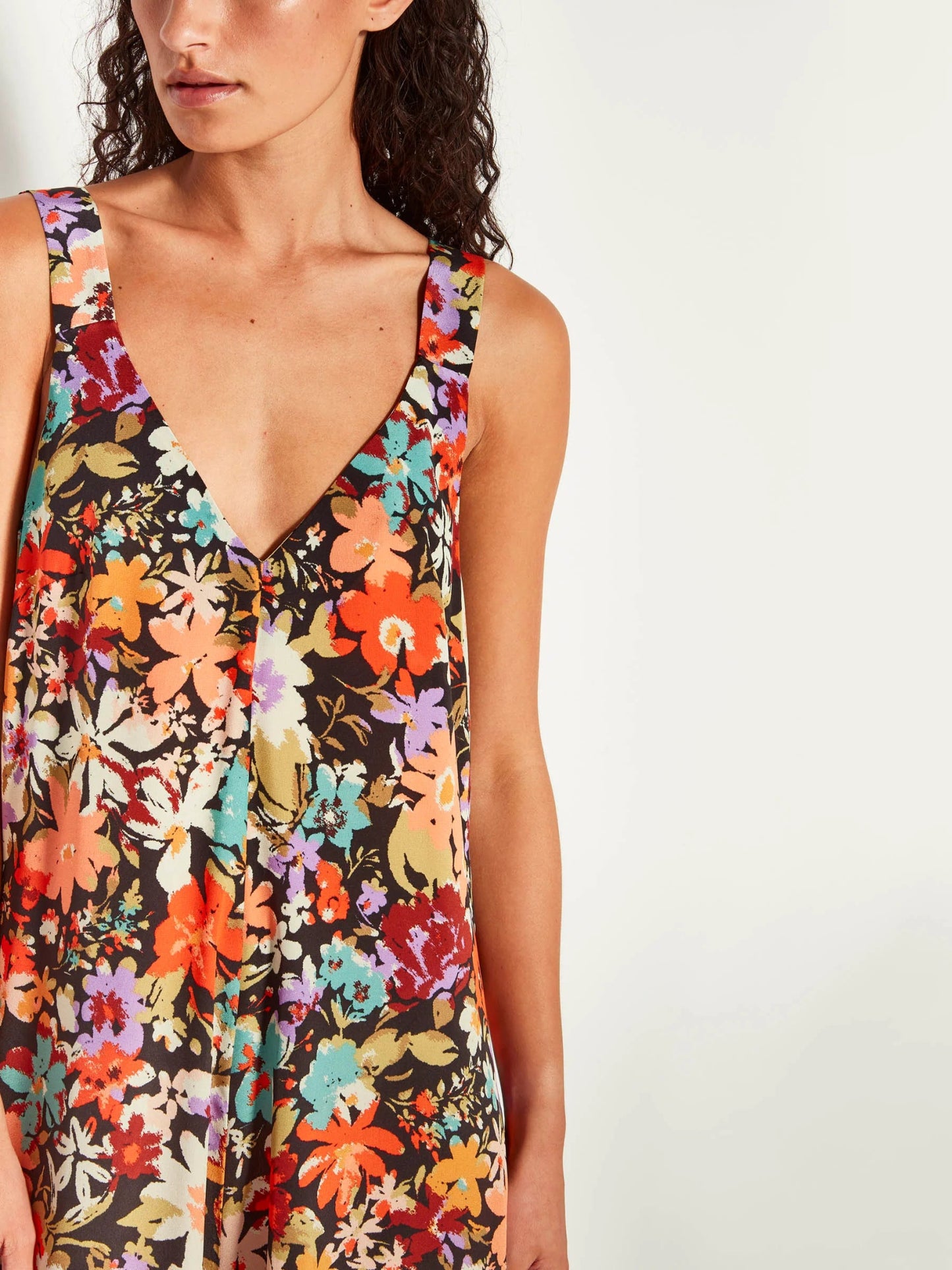 Juliette Hogan | Violetta Dress (Petal Parade Silk CDC) | Ember | Palm Boutique
