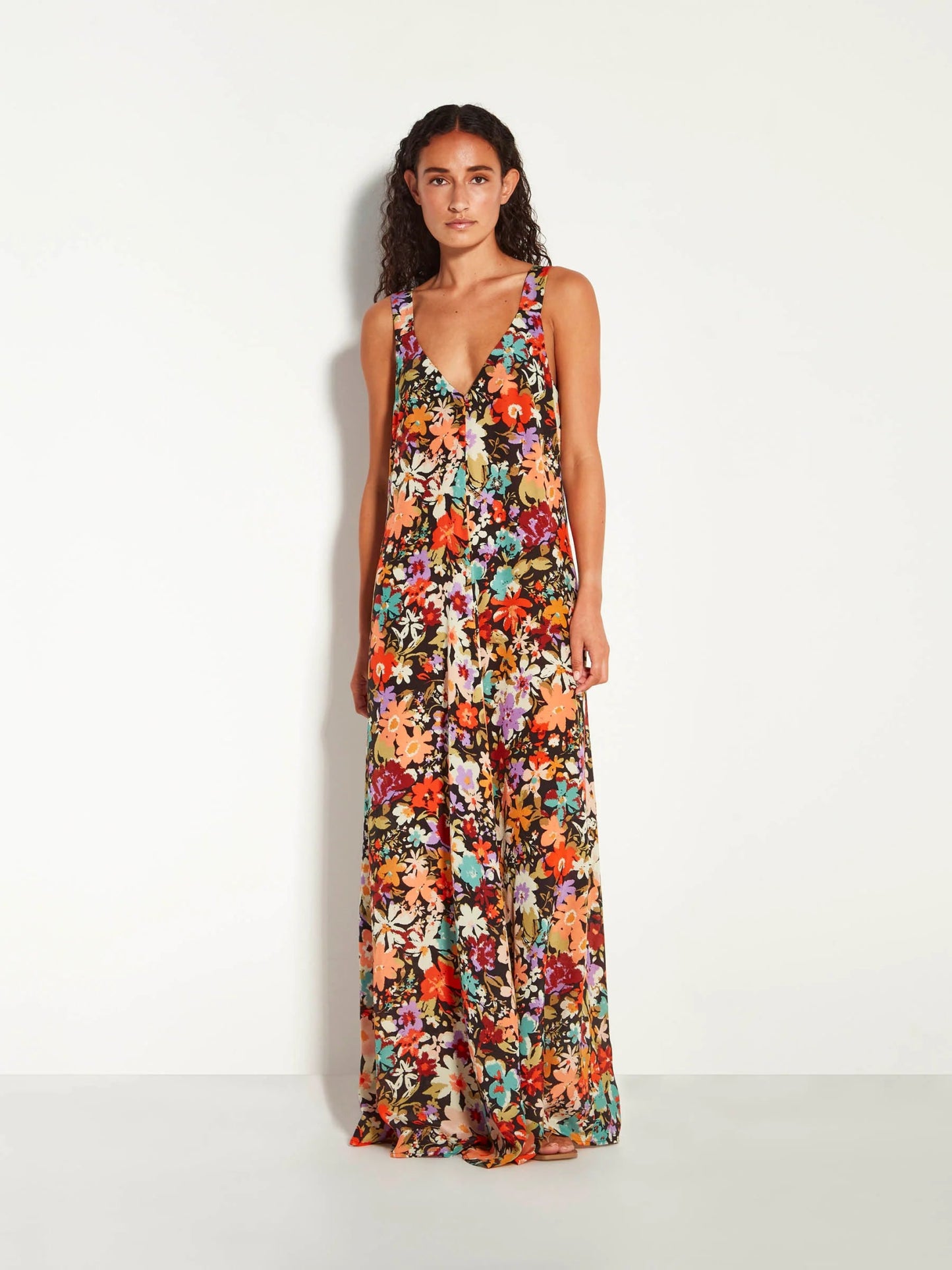 Juliette Hogan | Violetta Dress (Petal Parade Silk CDC) | Ember | Palm Boutique