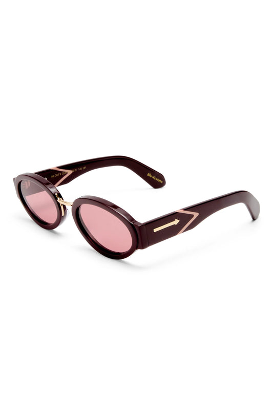 Karen Walker | All Out Oxblood | Oxblood | Palm Boutique