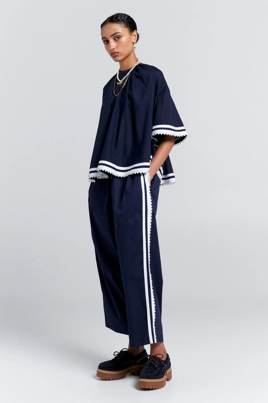 Karen Walker | Boat Pants | Navy | Palm Boutique