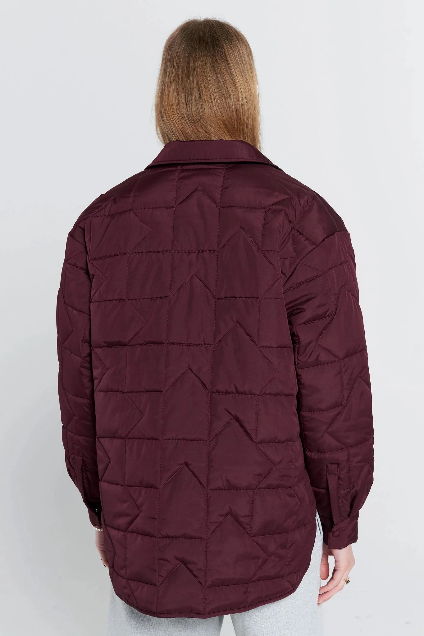 Karen Walker | Crest Jacket | Merlot | Palm Boutique