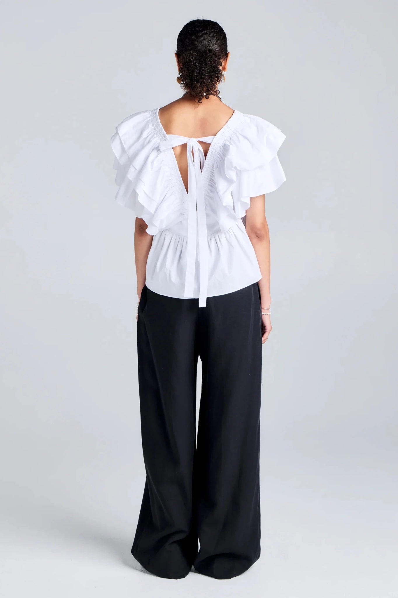 Karen Walker | Frontier Trouser | Black | Palm Boutique