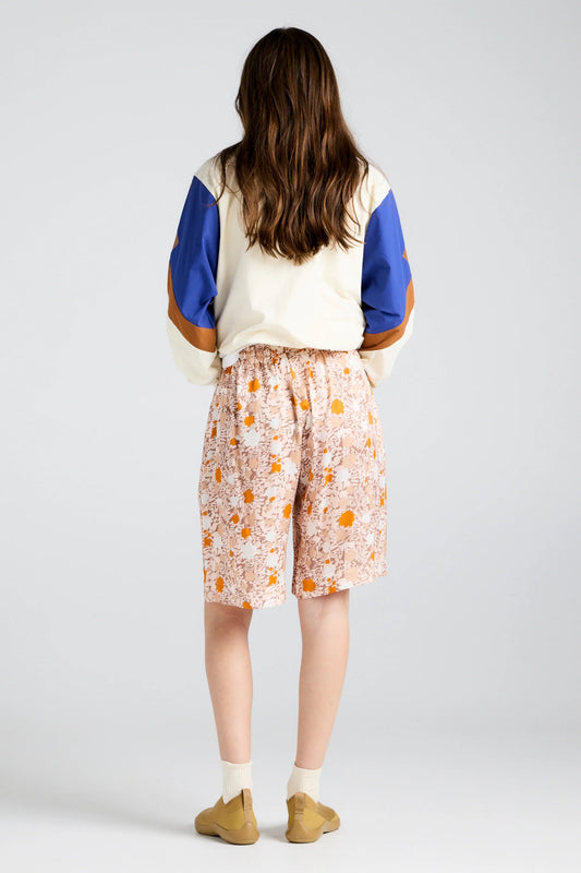 Karen Walker | Long Maple Shorts | Pink Multi | Palm Boutique