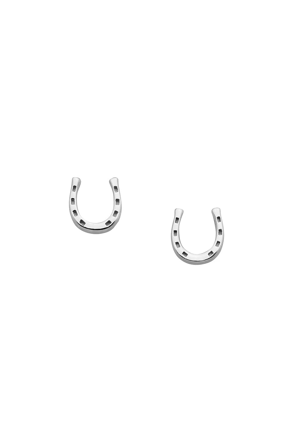 Karen Walker | Mini Horseshoe Studs | Silver | Palm Boutique