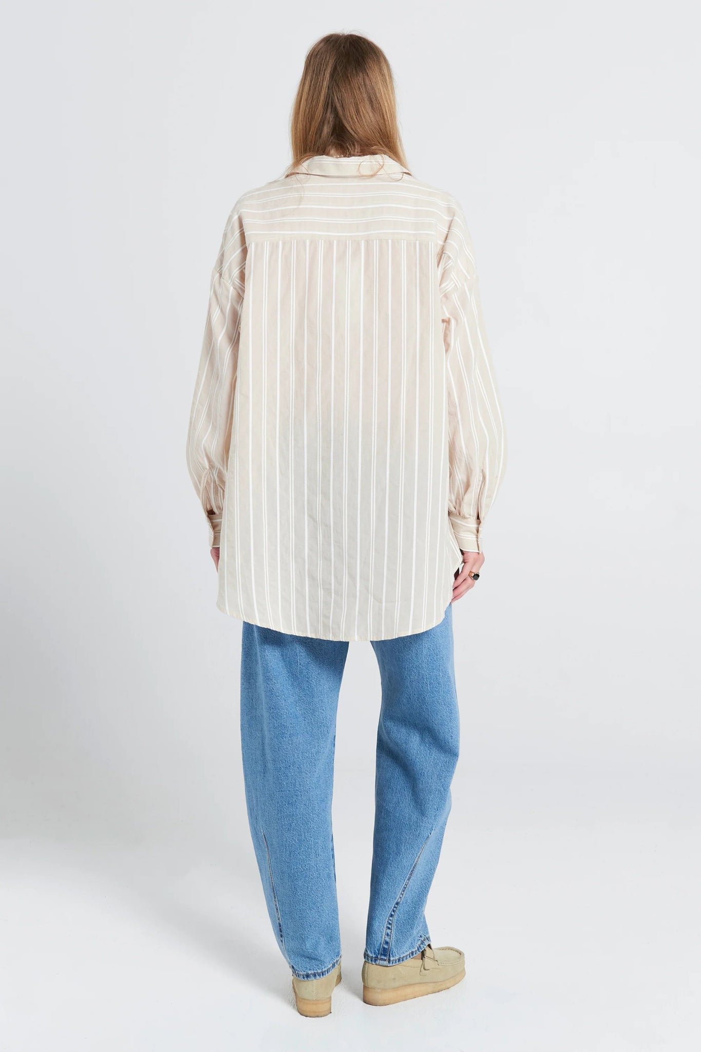 Karen Walker | Oversized Walker Shirt | Natural | Palm Boutique