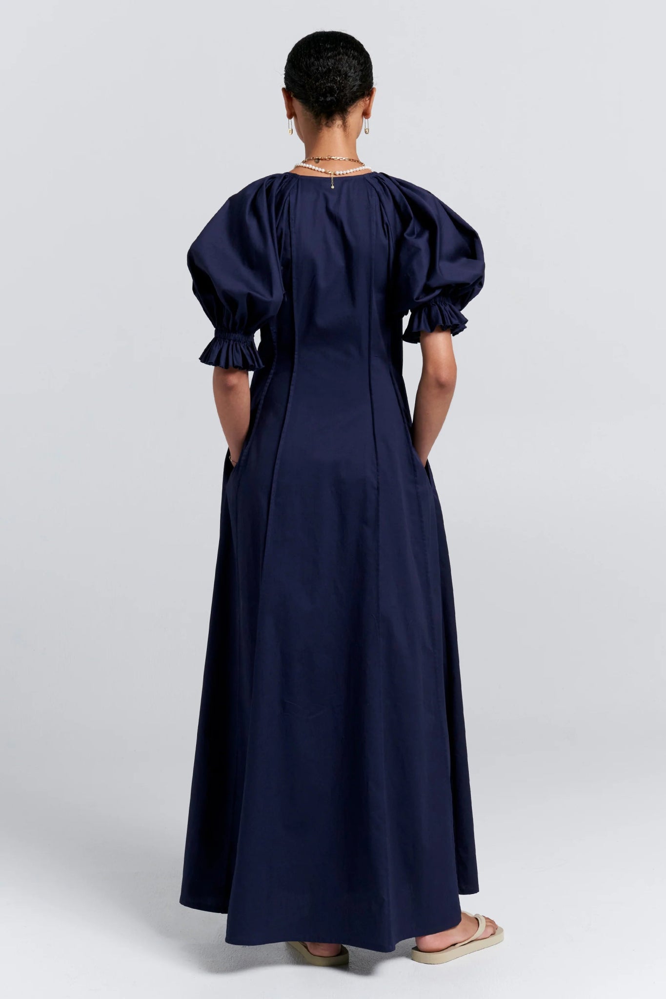 Karen Walker | Perfect Day Melody Dress | Navy | Palm Boutique