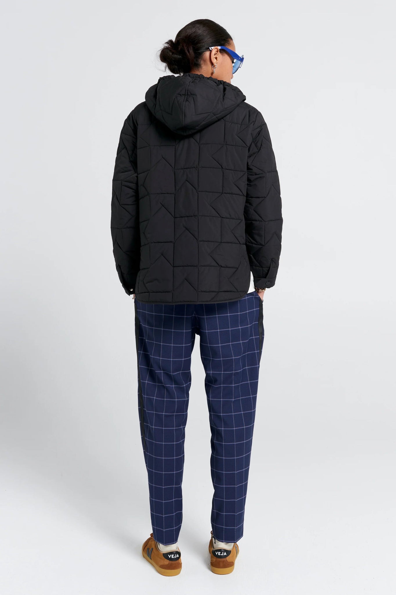 Karen Walker | Promenade Trousers | Navy | Palm Boutique